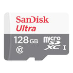 SanDisk 128GB Ultra MicroSDXC UHS-I Memory Card with Adapter 100MB/s