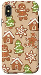 iPhone X/XS Christmas Gingerbread Men - Gingerbread House Pattern Case