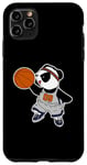 iPhone 11 Pro Max Basketball Panda Bear Slam Dunk Funny Kids Sports Exercise Case