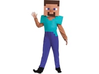 Minecraft Steve Barnekostyme Størrelse M