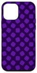 iPhone 12 mini Purple Violet Cubes Rounded Square Polka Dot Berries Pattern Case