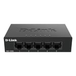 D-Link - 5 ports Netværks Switch - 10/100/1000 Mbps