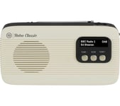 VQ Retro Classic DABﱓ Bluetooth Radio - Cream, Cream