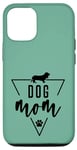 Coque pour iPhone 13 Bassett Hound Dog Mom – Chien Maman Imprimé Pattes de Chiot Mignon Animal de compagnie