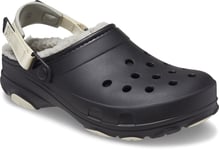 Crocs Mens Sandals All Terrain Lined Slip On black UK Size 7