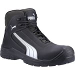 Puma Safety Cascades Mid Leather Black Safety Boots