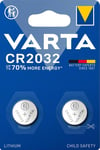 Knappcellsbatteri CR2032 (2-pack) Varta