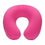 1pc Gonflable Voyage Neck Pillow PVC U Doux Oreiller for Voiture Coussin Voyage Têtière Air Avion Bureau Naps Accueil Dormir (Color : Yellow)