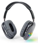 Bluetooth Stereo Headset with LED Light Effect Black