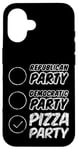 Coque pour iPhone 16 Republican Party Decromatic Party Pizza Party --