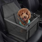 Siège d'appoint de Voiture pour Les Chiens ou Chats, Sac Transport Chien Voiture Housse de rehausseur en Tissu Oxford étanche avec Ceinture de