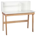 Bureau enfant Yuki Blanc et bois