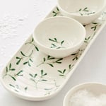 Sophie Conran Mistletoe 3 Bowl and Tray Set