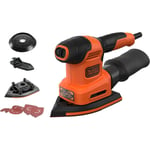 Black & Decker BEW200-GB 200W 4-in-1 Multi-Sander, Random Iron Shaped Orbit Base