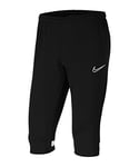 Nike Homme Dri-fit Academy 3/4 Pantalon 3 4, Black/White/White/White, S EU