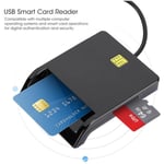 Lecteur de carte à puce multifonction USB 2.0 pour M2 - MS - Banque - ID - SIM - Mémoire - Carte CAC-LEK