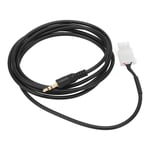 Motor Aux-kabel 3-polig till 3,5 mm Jack Motorcykeltillbehör Ersättning för Goldwing GL1800