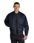 G-STAR RAW Men's Deck Bomber Jacket, Blue (salute D24754-C143-C742), XS