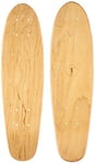 Ridge Skateboards Mini Cruiser Deck de Skateboard, Naturale 22" x 6"