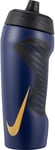 Nike Hyperfuel N.000.3177.452.18 Water Bottle 18 Oz Amidnight Navy/Black/Metalli