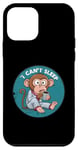 Coque pour iPhone 12 mini Singe en pyjama avec café