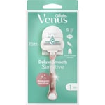 Gillette Venus Rose Or Sensible Rasoir Dames