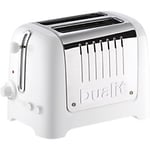 Dualit Lite Toaster 26203 2 Slots 1200 W White