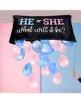 Gender Reveal Kit - Drop-Pose med Ballonger