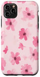 Coque pour iPhone 11 Pro Max Aura Coque de téléphone esthétique rose - Motif super mignon