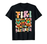 Tiki Bartender Groovy Tiki Bar Hawaii T-Shirt