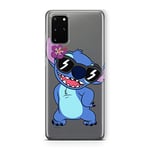 ERT GROUP Coque de téléphone Portable pour Samsung S20 Plus / S11 Original et sous Licence Officielle Disney Motif Stitch 007 Parfaitement adapté à la Forme du téléphone Portable, partiel imprimé