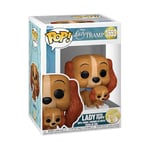 Funko Pop! Disney: Lady & The Tramp - Lady with Puppy - Lady and The Tramp - la Belle et Clochard - Figurine en Vinyle à Collectionner - Idée de Cadeau - Produits Officiels - Movies Fans