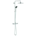 Colonne thermostatique 3 jet Ø 26 cm + douchette 3 jets - Cool Touch GROHE QuickFix VITALIO JOY 260