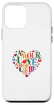 Coque pour iPhone 12 mini Cœur d'amour « Amour », « Love », « Amor » et « Liebe »