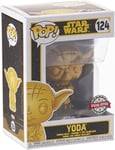 Funko Pop Star Wars - Yoda Dagobah Gold #124