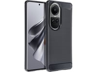 Oem Futerał Carbon Do Oppo Reno 10 5G Czarny