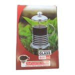 FRENCH PRESSER 800Ml 8 CUPS,S/Steel Glass Teapot Filter Tea Kettle Coffee maker