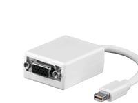 Goobay Mini Dp / Vga, Sb, Vga (D-Sub), Mini Displayport, Hankoppling, Honkoppling, Vit, 1 Styck