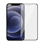 Dacota Platinum iPhone 12/12 Pro panssarilasi Tiger Glass 3D, musta