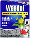 Weedol Path & Gravel Control Concentrate Tubes - Pack of 6