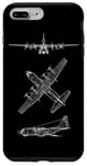 Coque pour iPhone 7 Plus/8 Plus Hercules Turboprop C130 Avion de transport tactique