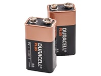 Duracell 9V Battery Pack (Twin Pack) XMS24BAT9V2