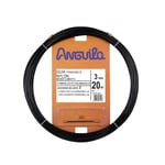 Anguilla interchangeable – Passe-câble Nylon 3 mm 20 m Noir