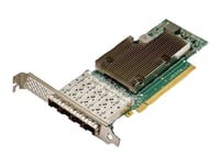 Broadcom Bcm57504 - Nätverksadapter - Pcie 4.0 X16 - 10Gb Ethernet / 25Gb Ethernet Sfp28 X 4 - För Apollo 4200 Gen10  Proliant Dl345 Gen10, Dl360 Gen10, Dl365 Gen10, Dl380 Gen10