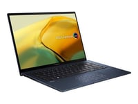 ASUS ZenBook 14 OLED UX3402VA-KM541W - Conception de charnière à 180 degrés - Intel Core i5 - 13500H / jusqu'à 4.7 GHz - Win 11 Home - Carte graphique Intel Iris Xe - 16 Go RAM - 512 Go SSD NVMe - 14" OLED 2880 x 1800 (WQXGA+) @ 90 Hz - Wi-Fi 6E, Blue