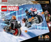 LEGO Super Heroes Marvel 76260 - Black Widow & Captain America Motorcycles