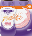 Nutricia Nutridrink Multi Fibre Jordbær 4x200ml