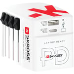 Adaptateur de voyage SKROSS chargeur monde 45 W + cable