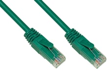 Câble réseau Link Catégorie 6A non blindé Utp Awg24 vert sans halogène 20mt Lk