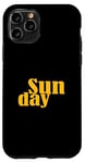 Coque pour iPhone 11 Pro University Varsity-Gold Sunday Varsity-Gold